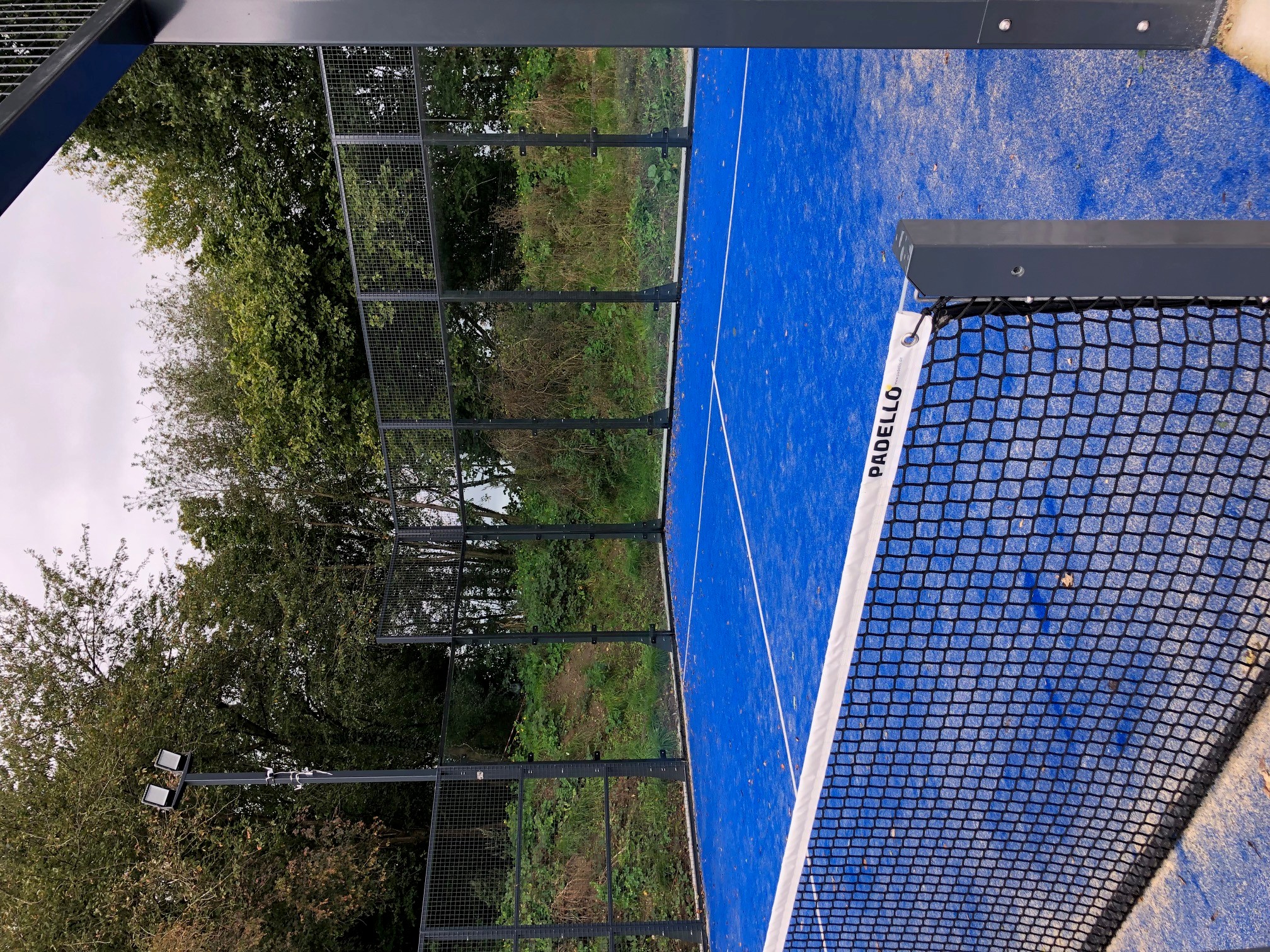 TC Fredenbeck Padello Court innen